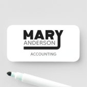 Mary Name Tag (In situ)