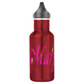 Mary, Nom, Logo, Bouteille d'eau réutilisable pour (Gauche)