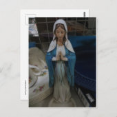 Mary Onder Dishes Briefkaart (Voorkant / Achterkant)