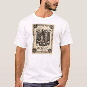 Mary Pickford 1914 stomme filmexposante advertenti T-shirt