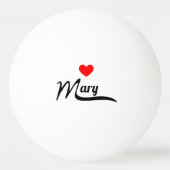 Mary Pingpongballen (Voorkant)