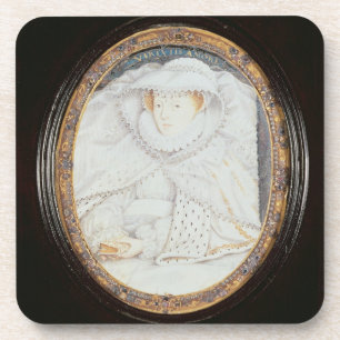 Mary Queen of Scots (1542-87) als weduwe Drankjes Onderzetter