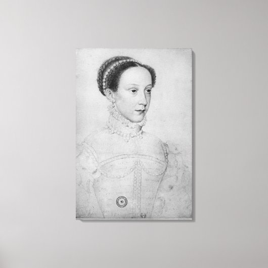 Mary Queen of Scots, 1559 Canvas Afdruk (Voorkant)