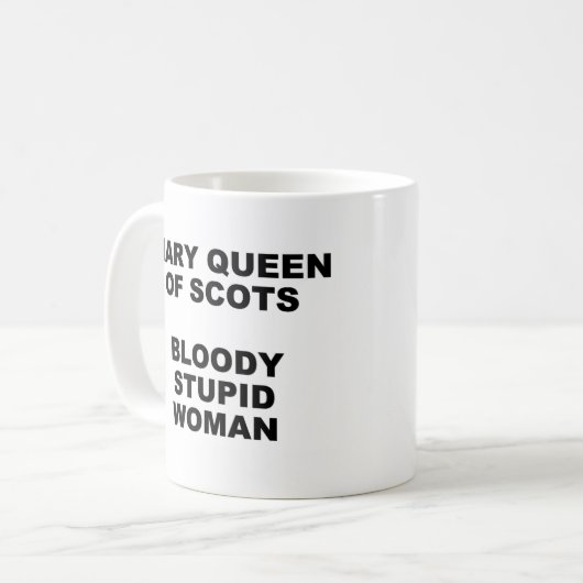 Mary Queen of Scots Mug (Devant gauche)