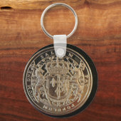 MARY QUEEN VAN SCOTS ANCIENT COIN SLEUTELHANGER (Voorkant)