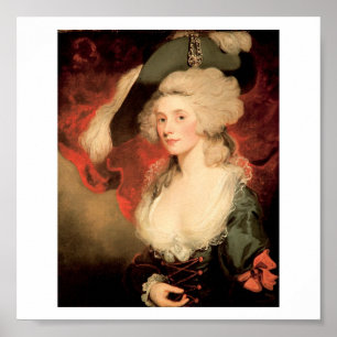 Mary Robinson als Perdita van John Hoppner 1758 18 Poster