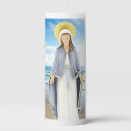 Mary, ster van de Zee kaars