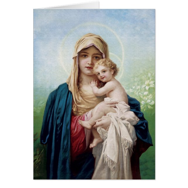 Mary tenant Jésus (Devant)