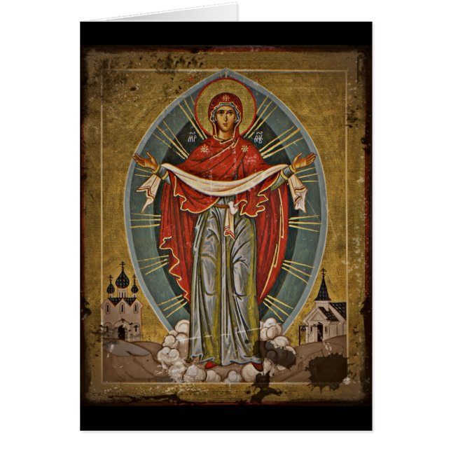 Mary the Protector Theotokos (Voorkant)