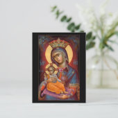 Mary - THEOTOKOS Briefkaart (Staand voorkant)