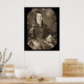 Mary Todd Lincoln Daguerreotype 1846 Poster (Keuken)