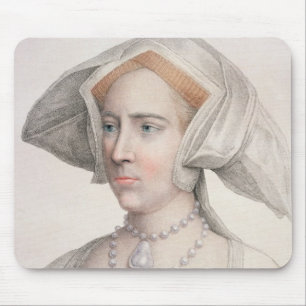 Mary Tudor (1516-58), gegraveerd door Francesco Ba Muismat