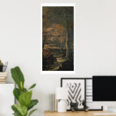 Mary van Egypte in de wilde natuur Poster (Thuiskantoor)