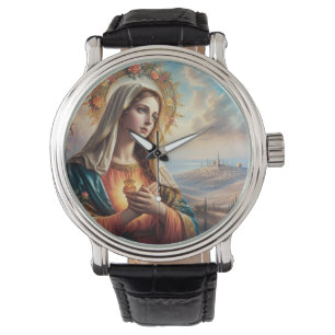 Mary Virgin Jesus Horloge
