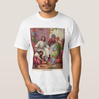 Mary Wast Jesus Feet T-shirt