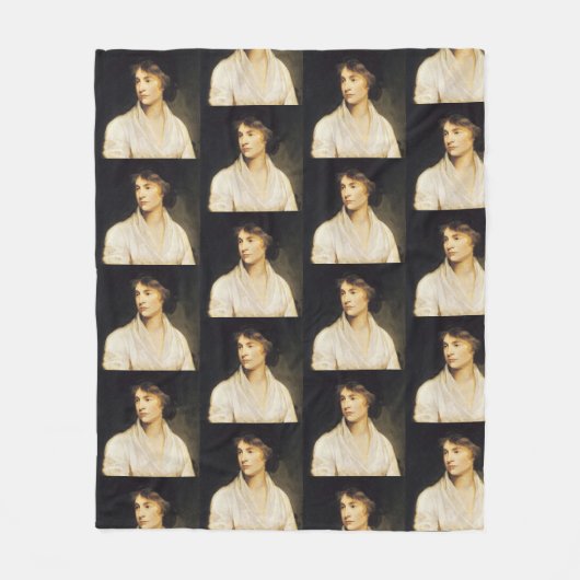 Mary Wollstonecraft Fleece Deken (Voorkant)
