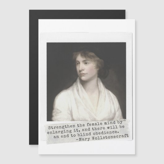 Mary Wollstonecraft Quote - Grote vrouwen in de ge (Voorkant / Achterkant)