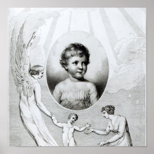 Mary Wollstonecraft Shelley als kind Poster (Voorkant)