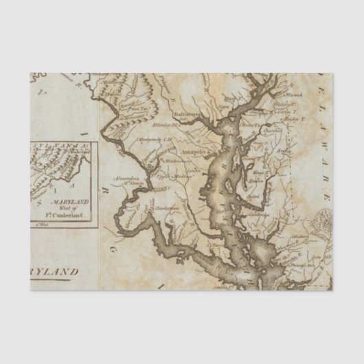 Maryland 4 tissuepapier (Voorkant)