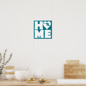 Maryland Accueil Coeur État affiche (Cuisine)