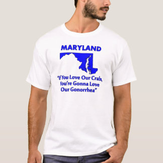 Maryland - Als je van onze krabben houdt... T-shirt