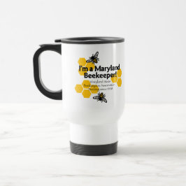 Maryland Beekeepers Association Travel Mug Reisbeker