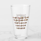Maryland Beer Glass Glas (Achterkant)
