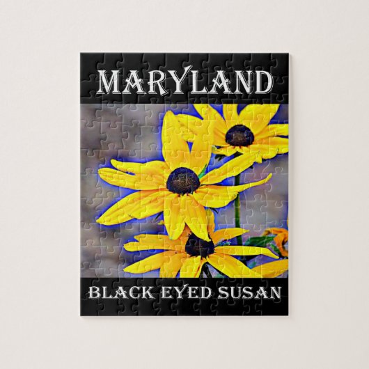 Maryland Black Eyed Susan Legpuzzel (Verticaal)