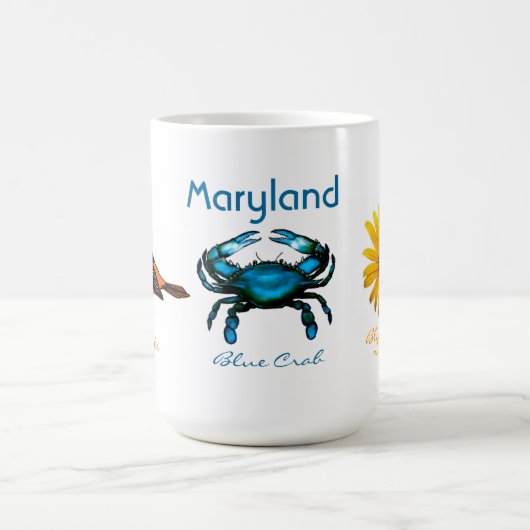 Maryland, blauwe krab koffiemok (Center)