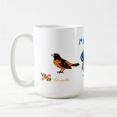 Maryland, blauwe krab koffiemok (Links)