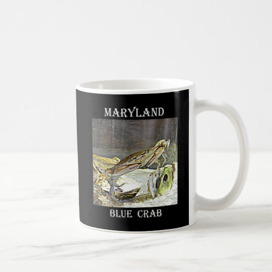 Maryland Blue Crab Koffiemok (Rechts)