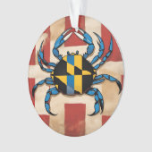 Maryland Blue Crab Ornament (voorkant)