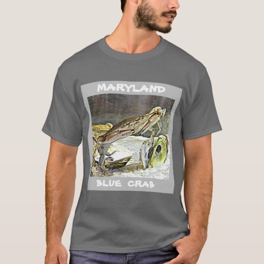 Maryland Blue Crab T-shirt (Voorkant)