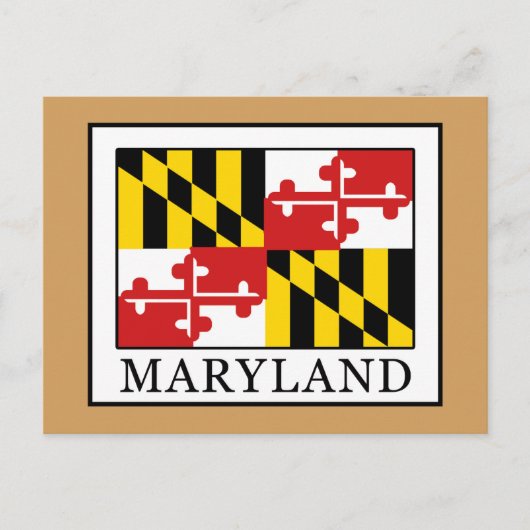 Maryland Briefkaart (Voorkant)