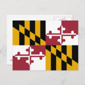 Maryland Briefkaart (Voorkant / Achterkant)