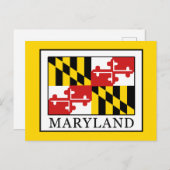 Maryland Briefkaart (Voorkant / Achterkant)