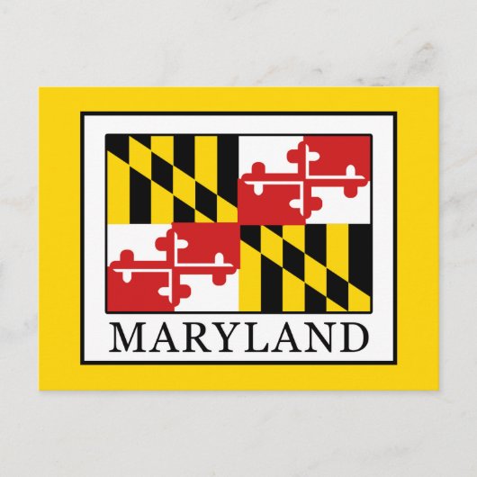 Maryland Briefkaart (Voorkant)