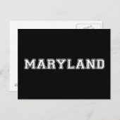 Maryland Briefkaart (Voorkant / Achterkant)