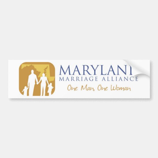 Maryland Bumpersticker (Voorkant)