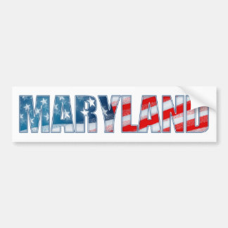 Maryland Bumpersticker