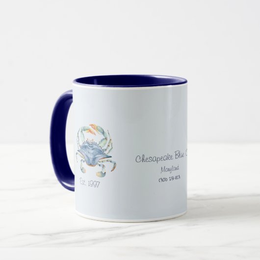 Maryland Business Custom Mug (Devant gauche)