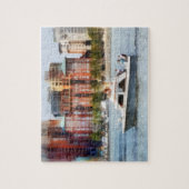 Maryland - Cabin Cruiser door Baltimore Skyline Legpuzzel (Verticaal)