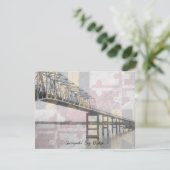 Maryland Chesapeake Bay Bridge Briefkaart (Staand voorkant)