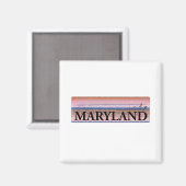 Maryland Chesapeake Bay Scene Magneet (Voorkant / Achterkant)