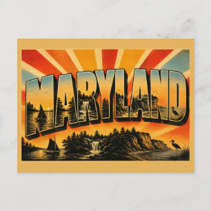 Maryland Chesapeake Bay Watervallen Fossiele Kliff Briefkaart