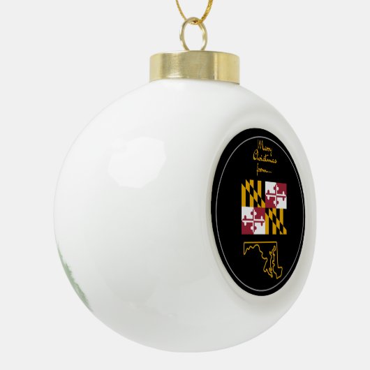 Maryland - "Chesapeake Christmas Charm" Ornament (Links)