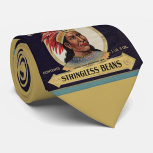 Maryland Chief Stringless Beans, 1930, etiket gedr Stropdas