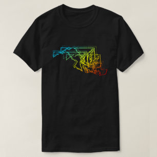 maryland chill blur t-shirt
