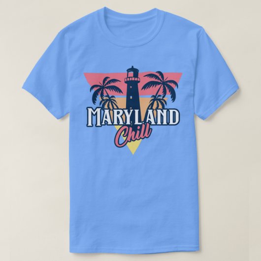 Maryland chill t-shirt (Design voorkant)