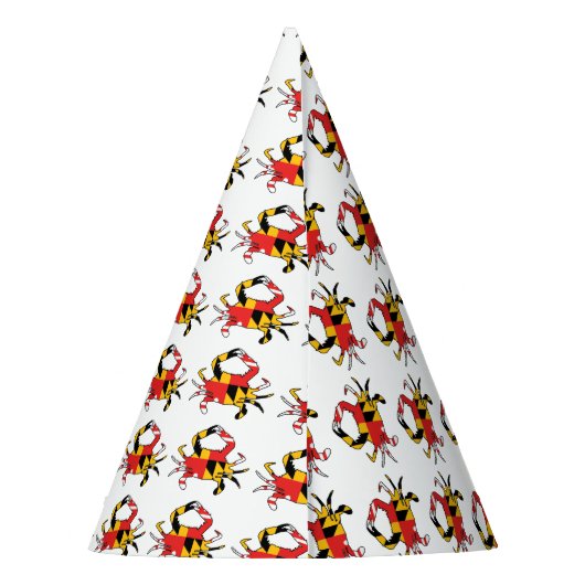 Maryland Crab Feesthoedjes (Achterkant)